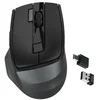 A4Tech bežični miš A4-FG45CS AIR, optički, Fstyler, 1000-2000Dpi, USB+Type-C, crni