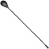 Bar Up Barmanova žlica za koktajle, dolga 385 x 35 mm – črna