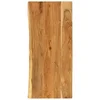 Vrh za kupaonski ormarić od bagremovog drva 140x52x3,8 cm