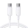 Joyroom Kabel za polnjenje in prenos podatkov USB-C, 60 W, 1,2 m – bel
