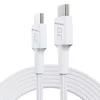 Green Cell USB C Kabel Green Cell KABGC29W, 2m, USB 3.2 Gen 1, Hitro polnjenje, Beli, TPE, do 60 W, 480 Mbit/s