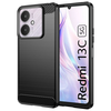 Futrola Carbon Shield TPU za Xiaomi Redmi 13C 5G/Poco M6/Poco C65 - Crna KP30011