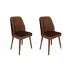 Hanah Home Set 2 trpezarijske stolice Orah