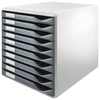 KUTIJA S 10 LADICA FORM SET LEITZ 52810089 SIVA