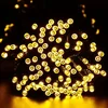 Led solarne lampice 10m 100 sijalica – ŽUTA