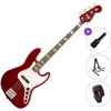 Fender Squier FSR Classic Vibe Active 70s Jazz Bass LRL Standard SET Candy Apple Red Električna bas kitara