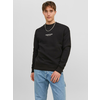 JACK & JONES Majica, črna