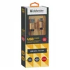 USB micro kabl Defender USB08-03T USB 20.0 Gold 1m 2.1A