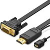 Ugreen Kabl konverter, HDMI VGA, 1.5m