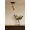 Opviq Luster Nur, IP20, 1 x GU10 Max, 10W, Braon