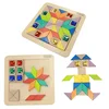 Masterkidz Montessori Tangram učna mozaična sestavljanka z barvami in oblikami