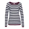 CHEER Pulover rdeča/črna/bela