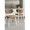HANAH HOME Set stolica (2 dela) Toldy Cappuccino White