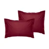 Tonne Rosse - Set jastučića 90 Tamno Crveni Oxford (2 komada)