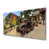 tulup.si Slika na akrilnem steklu Old car architecture 120x60 cm 4 obešalnika