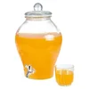 Orion Steklen kozarec za pijačo s pipo 6,5 l