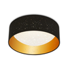 Brilo 3482-015 - LED plafonsko svetlo MAILA STARRY LED/12W/230V crna/zlatna