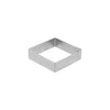 Tart mold, stainless steel, 8 x 8 cm - de Buyer