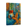 Canvas Slika na platnu Pauza za stranicu, Bez rama, 100x150cm