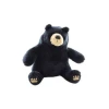 Plišasti črni medved 18 cm