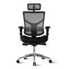 Ergovision Ergonomski pisarniški stol ESSENT PLUS | Barva: Črna
