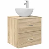 Umivaonik s policom Hrast sonoma 49,5 x 41 x 64,5 cm