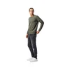 REPLAY Zeleni sweatshirt s detaljem na ovratniku