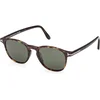 Tom Ford Muške sunčane naočare 0FT1302 52R50, Smeđe
