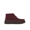 Clarks Gležnjarji Torhill Moss 26329426 Bordo rdeča