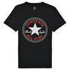 Converse Majice s kratkimi rokavi CORE CHUCK PATCH TEE Črna