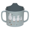 Lässig Lonček z nastavkom za pitje Tiny Farmer - Sheep/Goose - Blue