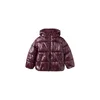 MANGO KIDS Zimska jakna VIENA temno rdeča