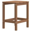 Vrtni stol Adirondack smeđi 38 x 38 x 46 cm HDPE
