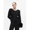 Karl Lagerfeld Bluza črna