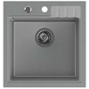 Quadron Ugradna sudopera PETER 110 GraniteQ, 1 kada, silver stone/steel, HCQP5052SZK