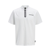 JACK & JONES Majica JCOFUSION bela