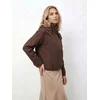 Sinsay - Midi suknja od imitacije antilopa - BEŽ