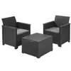 KETER Balkonski set Elodie sa box stolom, grafit sifra CU 254094