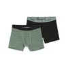 Mens Puma Printed Boxers (2-pack), Green, Size XL, Clothing