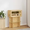 vidaXL Terarij Rjava 60 x 30 x 80 cm OSB