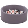 WALLXPERT Ogradica sa lopticama Bubble Pops v12 Grey