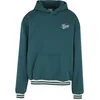Karl Kani Majica Cursive Varsity temno zelena/bela
