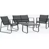 LINDER EXCLUSIV vrtna garnitura LOUNGE SET GLS754541 – antracit