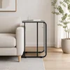 vidaXL Stranska miza Siva Sonoma 40 x 31 x 55 cm Inženirski les