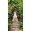 Fototapeta za vrata JUNGLE BRIDGE 86x200 cm