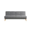 Liven Trosed na razvlačenje Kalaj 190x79x83cm, Sivi