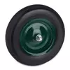 Northix Kolo za samokolnico 4,80 4,00-8 + os, premer 4,00-8, 4 pruge, nosilnost 450 kg