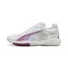 Womens Puma Accelerate NITRO™ SQD 4 Handball Shoes, White, Size 37, Shoes