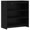 Kreveta Crni hrast 75 x 36 x 80 cm Konstruirano drvo