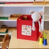 Aberto Design Korpa za odlaganje Crvena